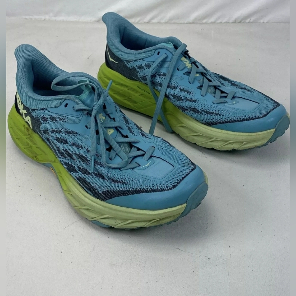 Hoka One Speedgoat 5 Trail Running Sneakers Tennis Shoe Women 11b Or Men 9.5b View 2